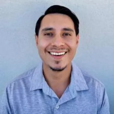 Man smiling 